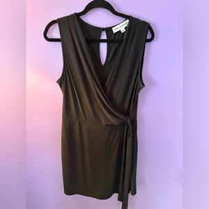 Emma and Michele black romper